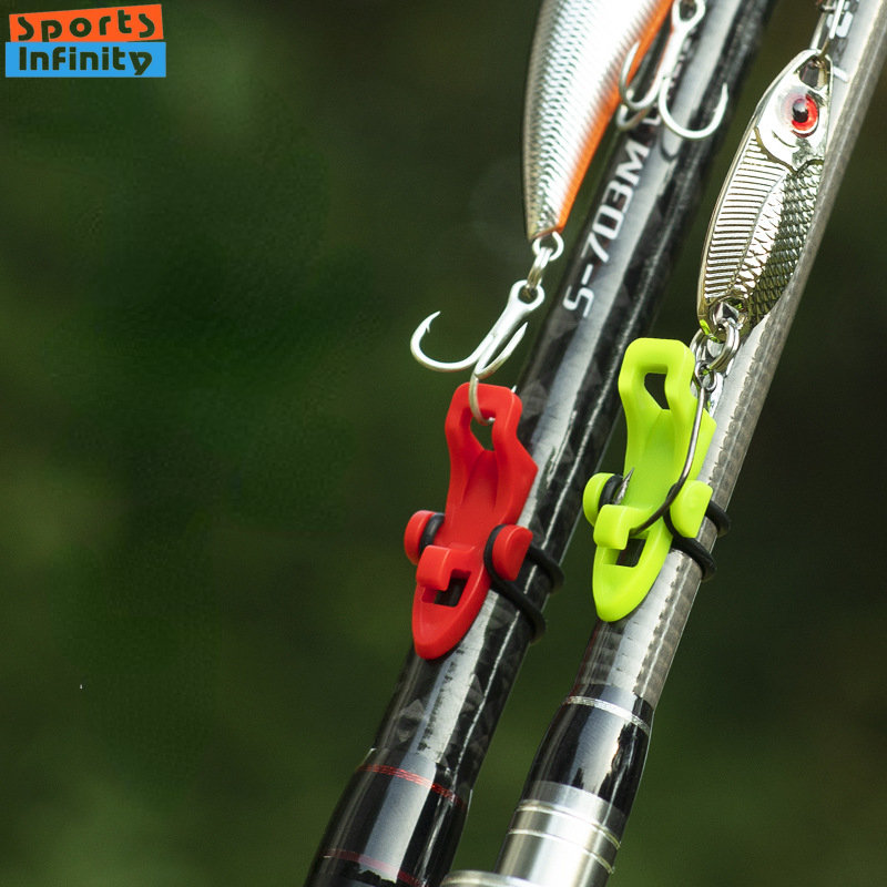 Fishing Hook Size - 1 Set 3-formaat ringen vishaken keeper