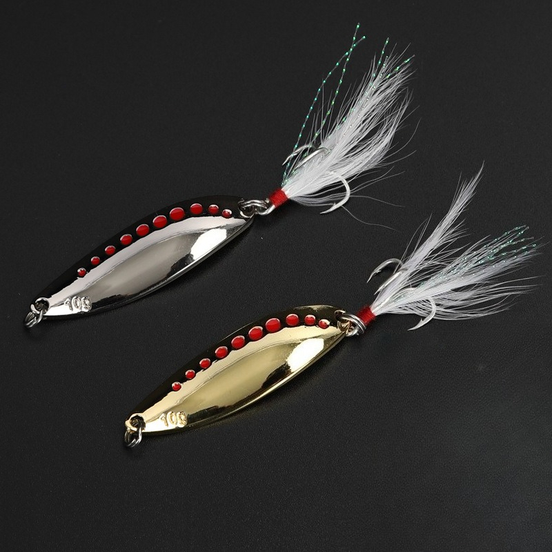 Fishing Hook Treble - 1 stks 5g-20g Metalen Spinner Lepel