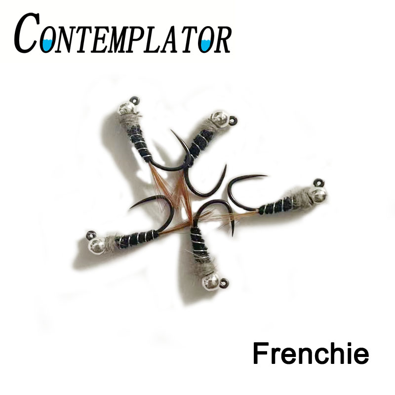 Fishing Hook Barbless - Contemplator 5Pcs Size10 # Frenchie Nimf