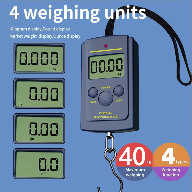 Fishing Hook - 1PC Multifunctionele Mini 40kg/10g Elektronische Hangende