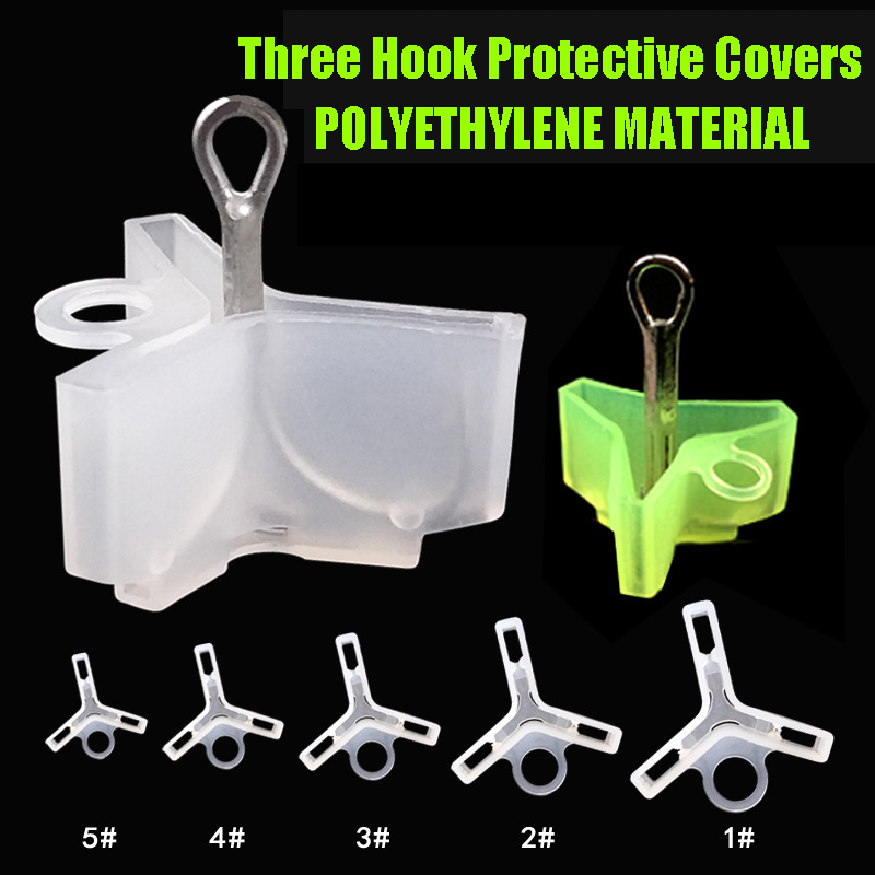 Fishing Hook Treble - 20 stks/partij Duurzame Protector Caps Vissen