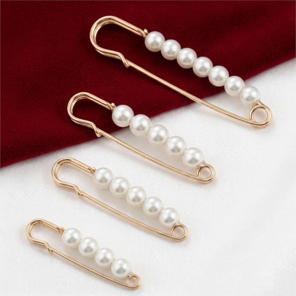 Fishing Hook Size - 10 stuks grote faux parel decoratieve