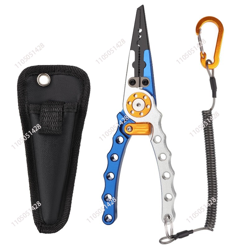 Fishing Hook Remover - Aluminium visgerei-tang, multifunctionele haakverwijderaar en lijnsnijder,