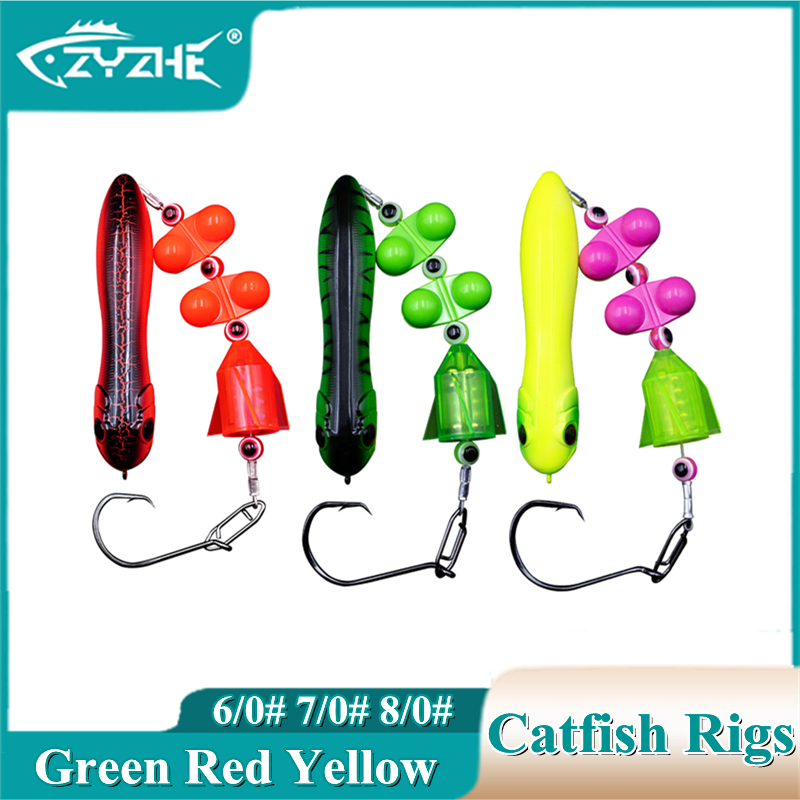Fishing Hook Circle - ZYZHE Meervalhengels 1 stuk met 6/0