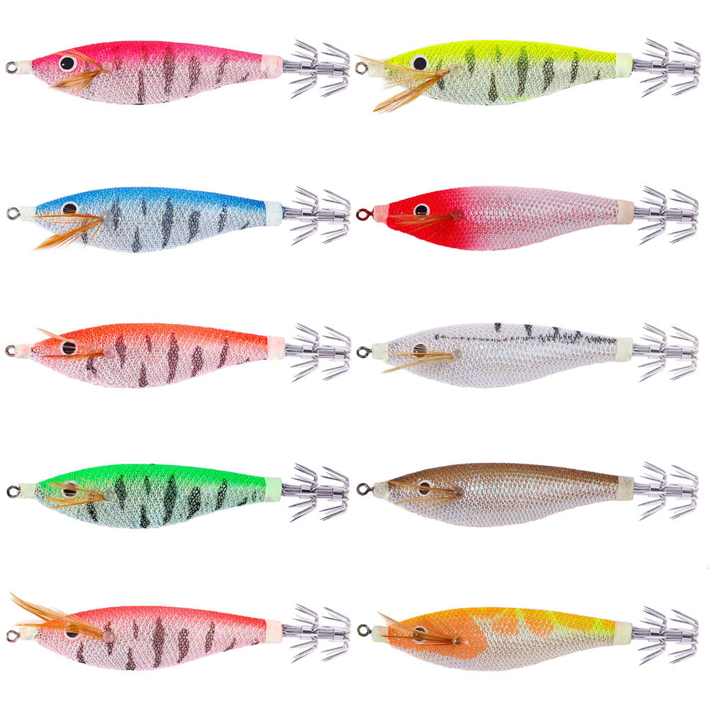 Fishing Hook Weedless - Lichtgevende elektronische garnalenaas set zoutwater dubbele