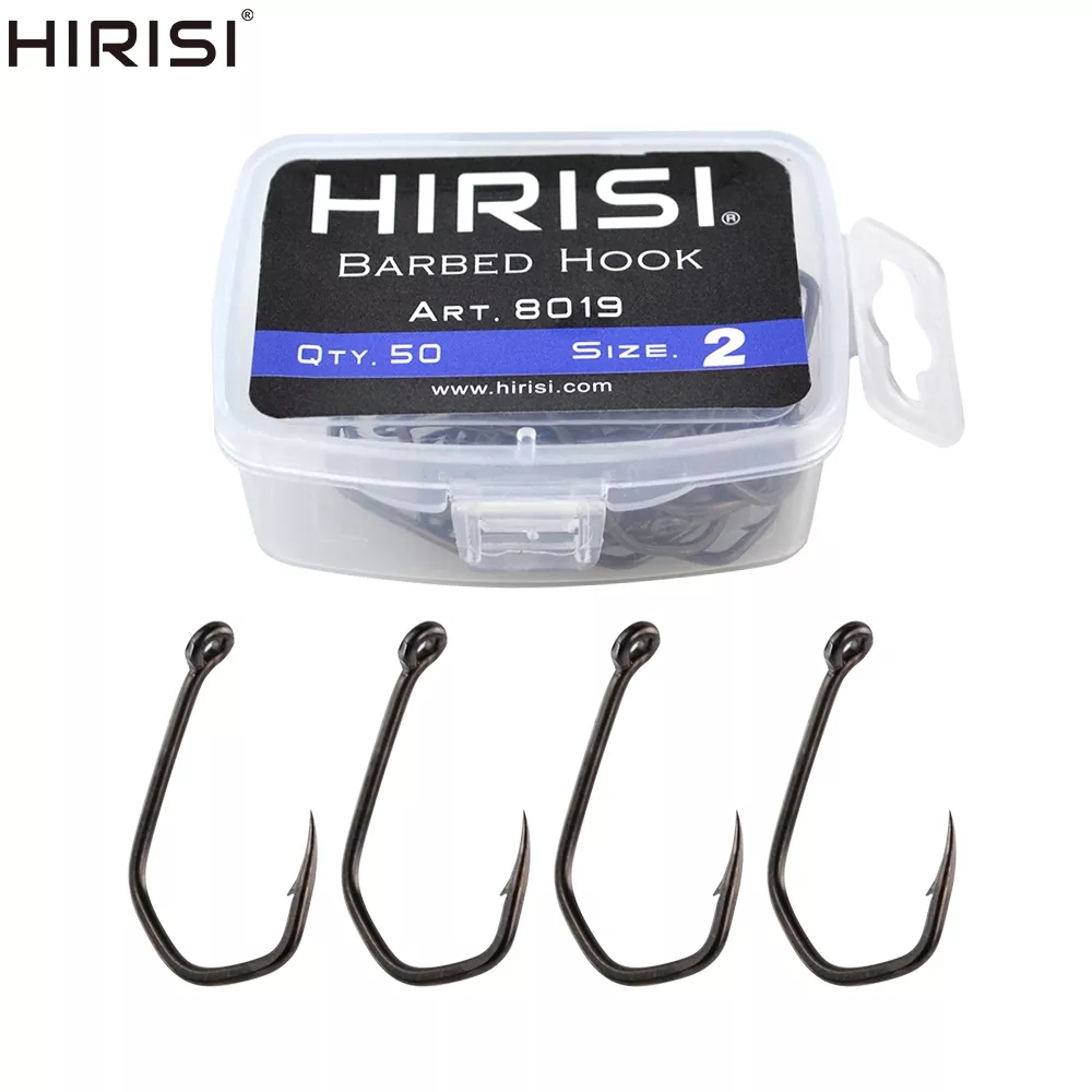 Fishing Hook Assortment - 50 Stuks Karpervissen Haken Prikkeldraad Pinpoint