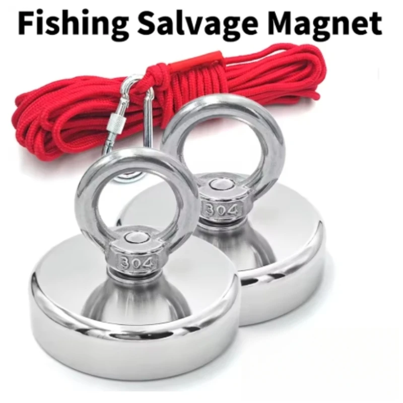 Fishing Hook Stainless Steel - D16~D42mm Super Sterke Neodymium Vishaak N52
