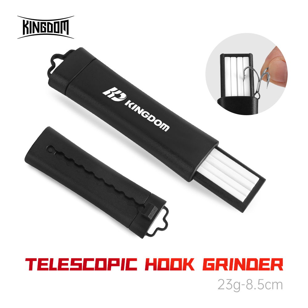Fishing Hook Sharpener - YOOFISH Vissen Telescopische Haak Grinder 23g