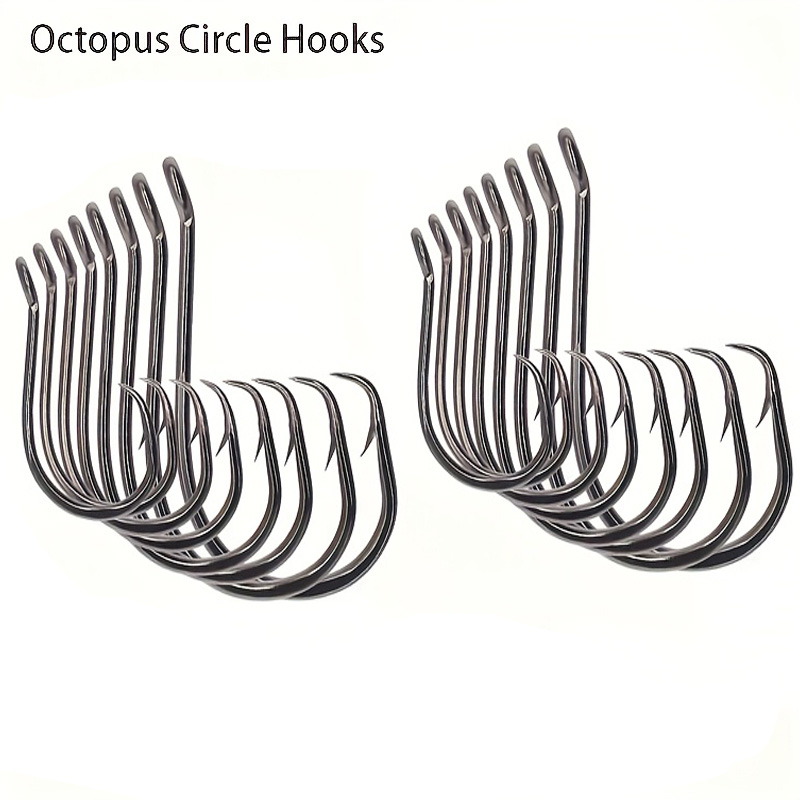Fishing Hook Assortment - 50 stks Cirkel Haken Visuitrusting Octopus