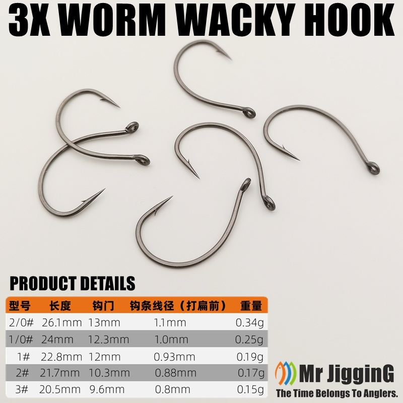 Mr JigginG PTFE Super Slide Wa - Fishing Hook Offset recensie en prijs