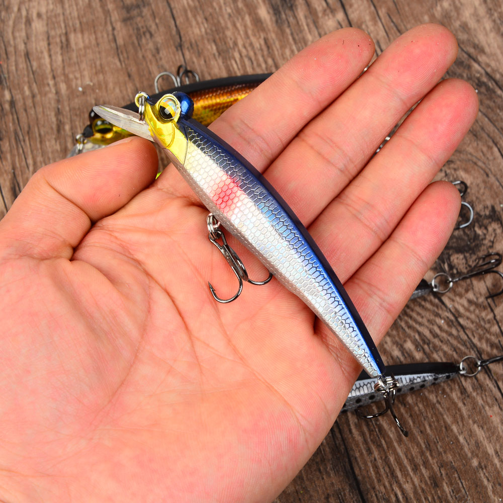 6 stuks Minnow Fishing Lure Zi - Fishing Hook Treble recensie en prijs