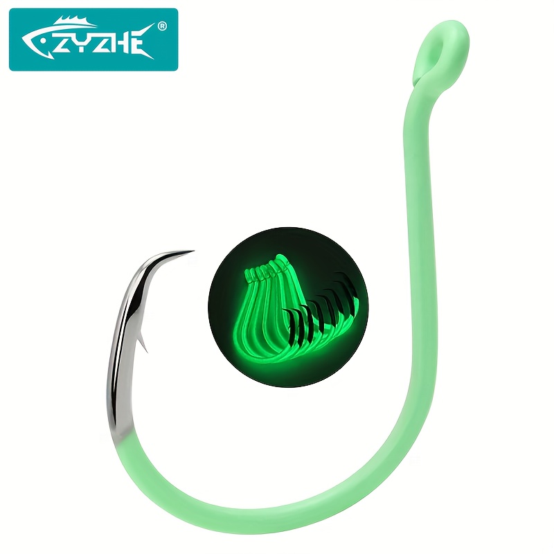 ZYZHE 10 stks/doos Lichtgevend - Fishing Hook Circle recensie en prijs