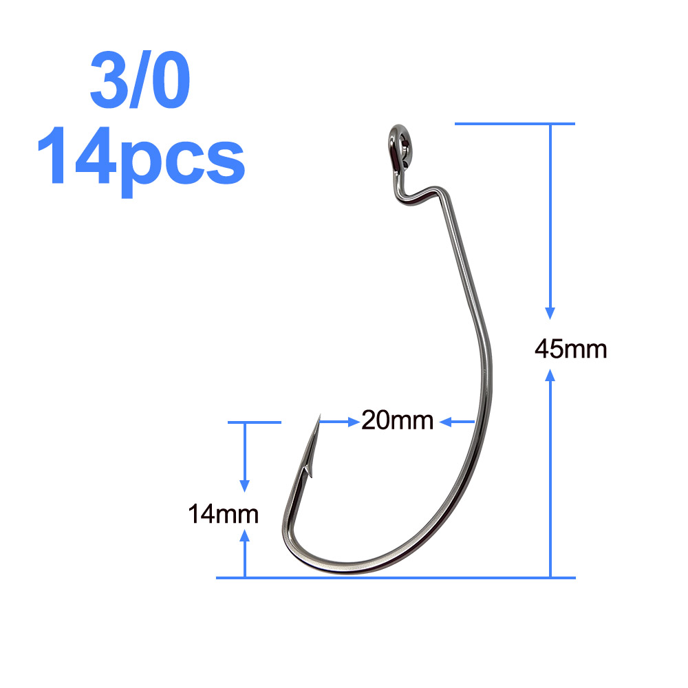 ESFISHING Offset Hook Carbon S - Fishing Hook Offset recensie en prijs