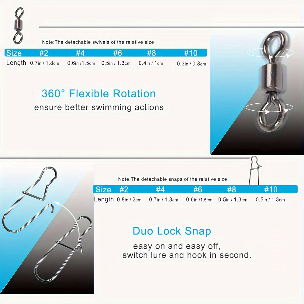 95/210-delige set visconnector - Fishing Hook Stainless Steel recensie en prijs