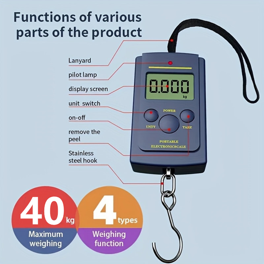 40kg multifunctionele mini ele - Fishing Hook recensie en prijs