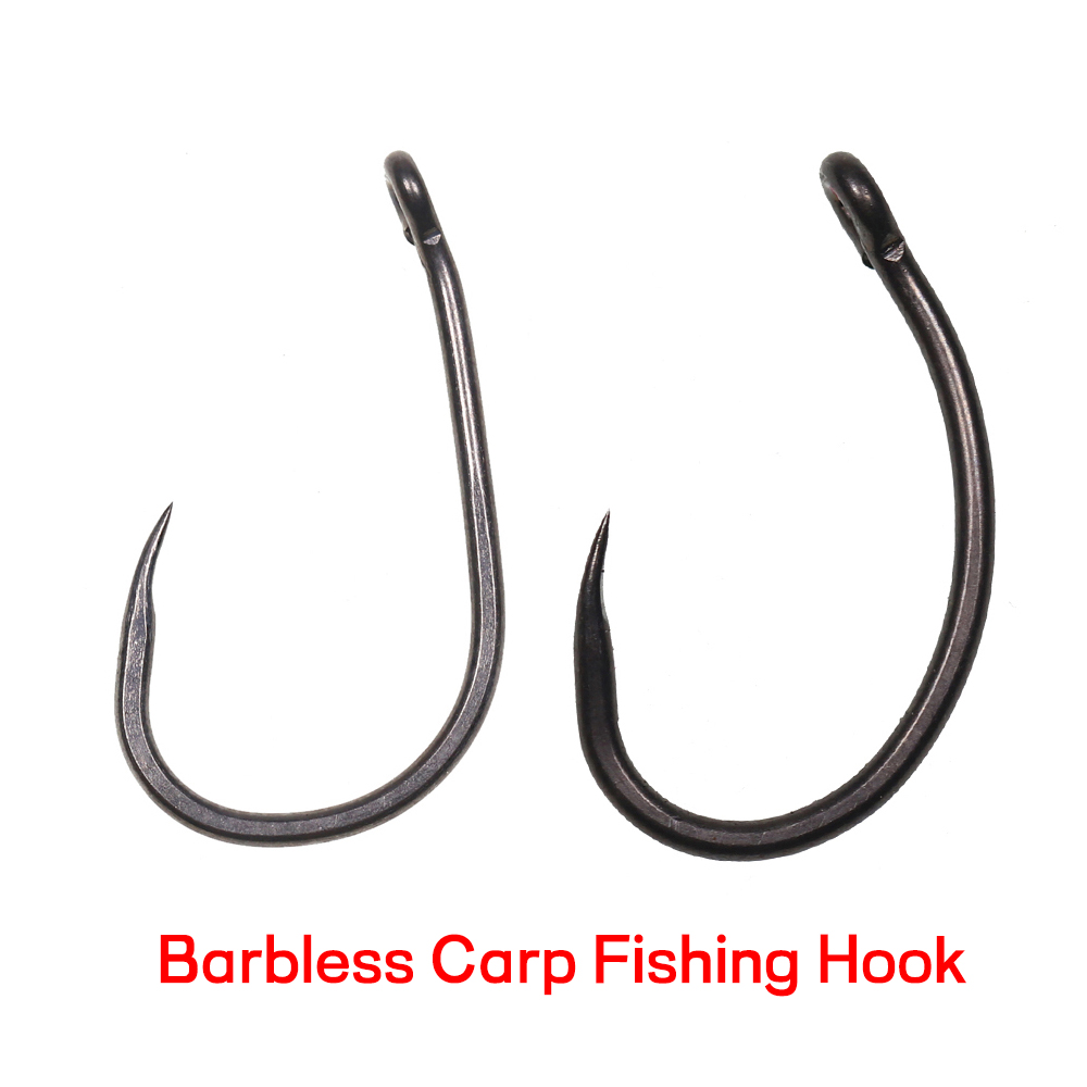 50 stuks matte zwarte karperha - Fishing Hook Barbless recensie en prijs