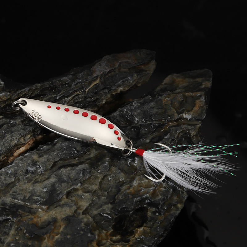 1 stks 5g-20g Metalen Spinner  - Fishing Hook Treble recensie en prijs