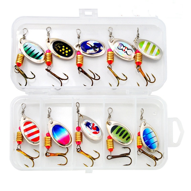 Vissen Lokken Spinner Rotatie  - Fishing Hook Treble recensie en prijs
