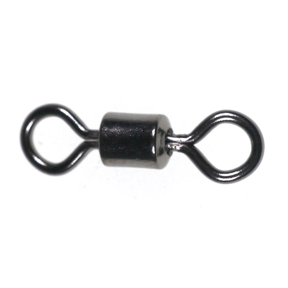 100Pcs Zwart 8 Vorm Rolling Sw - Fishing Hook Size recensie en prijs