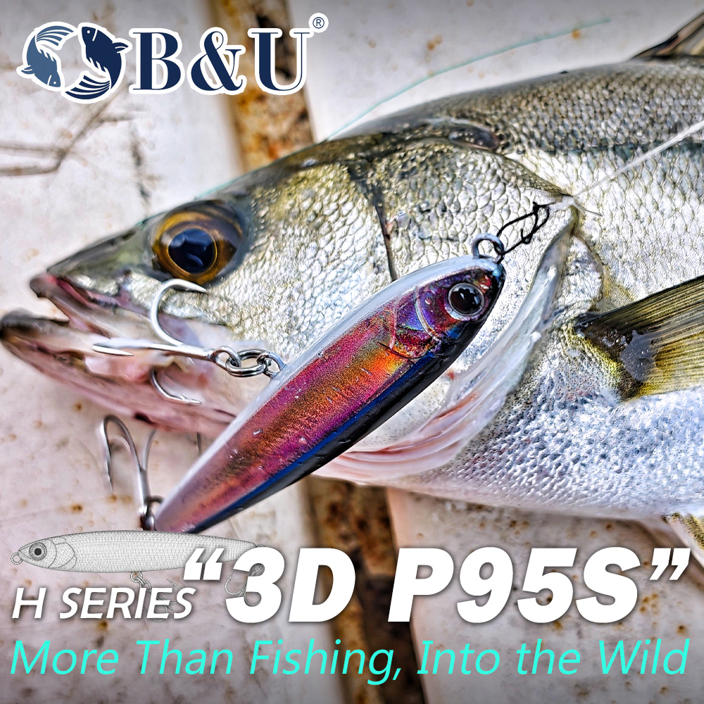 B&U Zinkende Pencil Vislokaas  - Fishing Hook Treble recensie en prijs