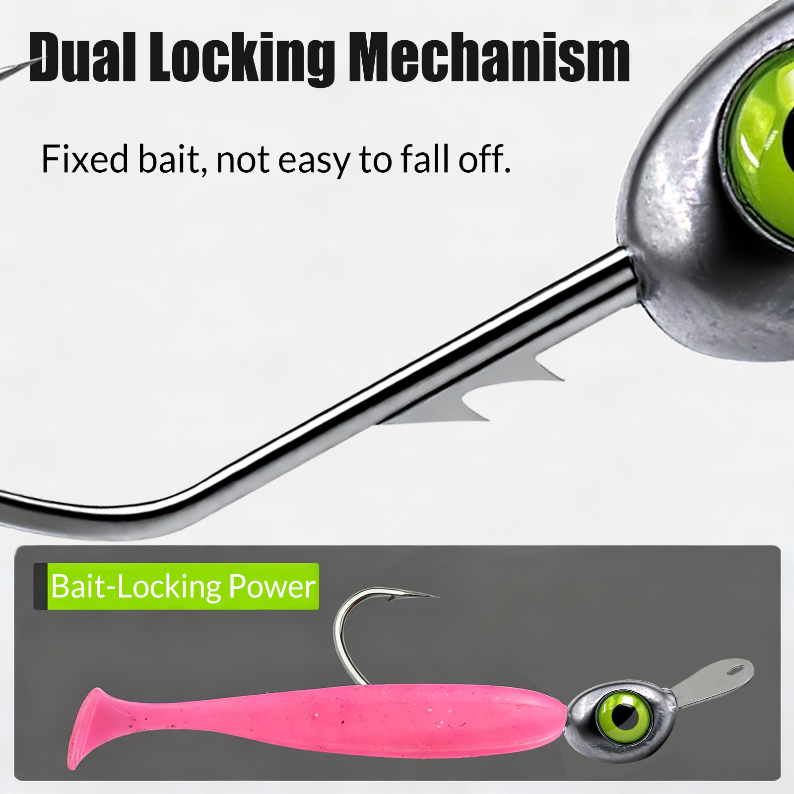 9KM Shaky Head Jigs Haak met F - Fishing Hook Weedless recensie en prijs