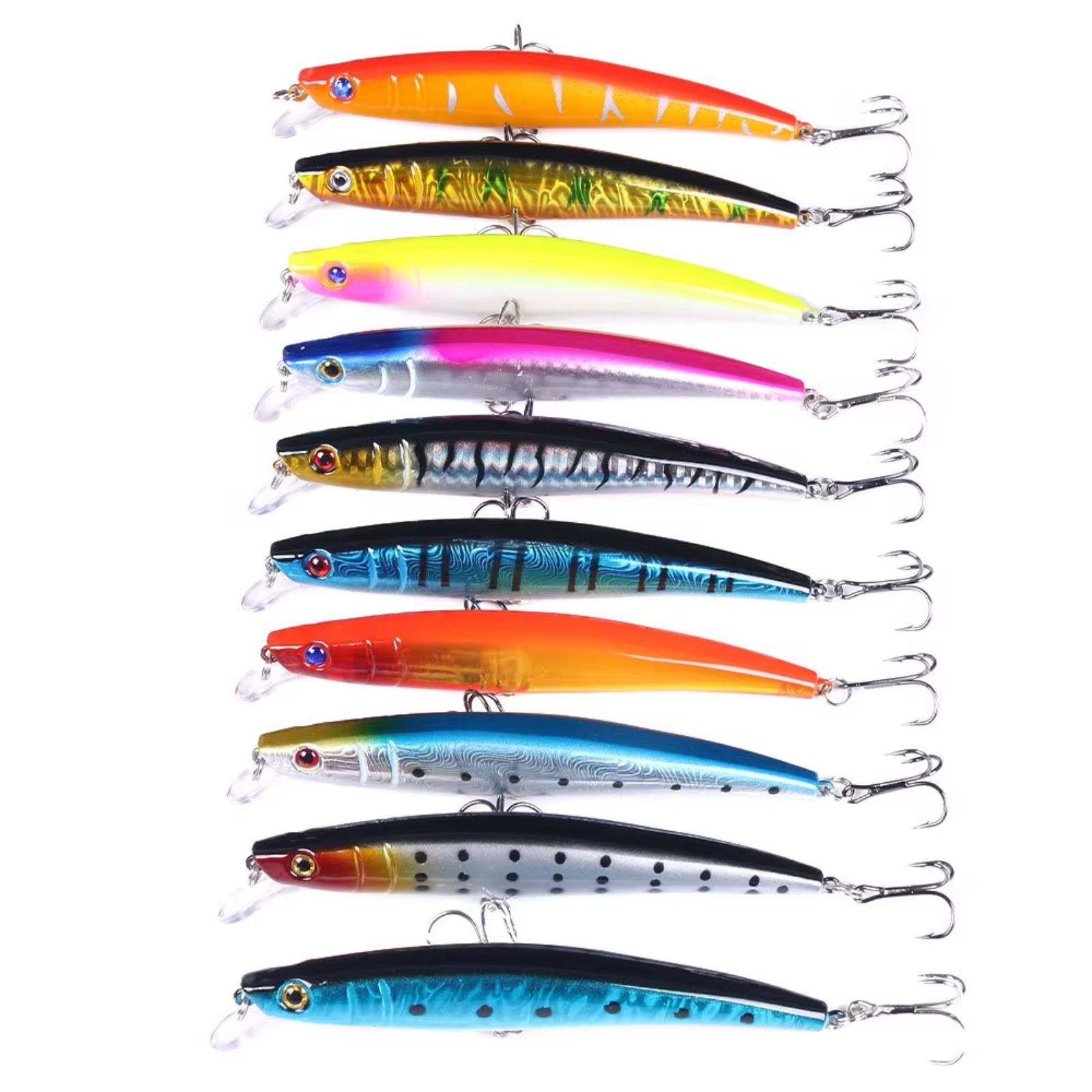 Minnow Vissen Lokken 110mm 13g - Fishing Hook Treble recensie en prijs