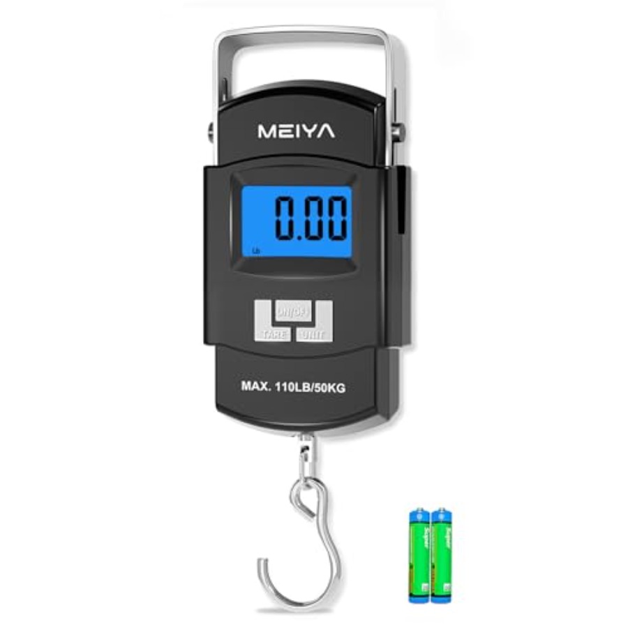 Visweegschaal 110lb/50kg digit - Fishing Hook Stainless Steel recensie en prijs