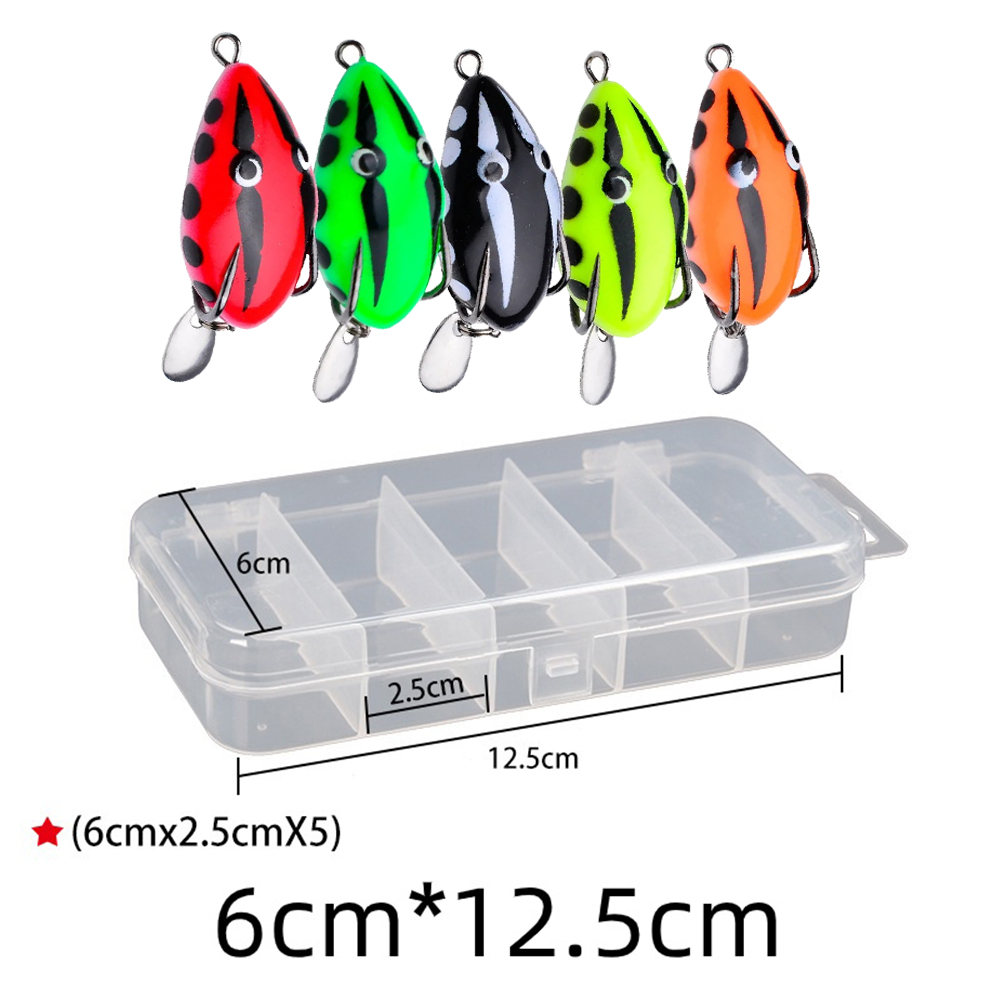 5 stks/doos Topwater Vissen Lo - Fishing Hook Weedless recensie en prijs