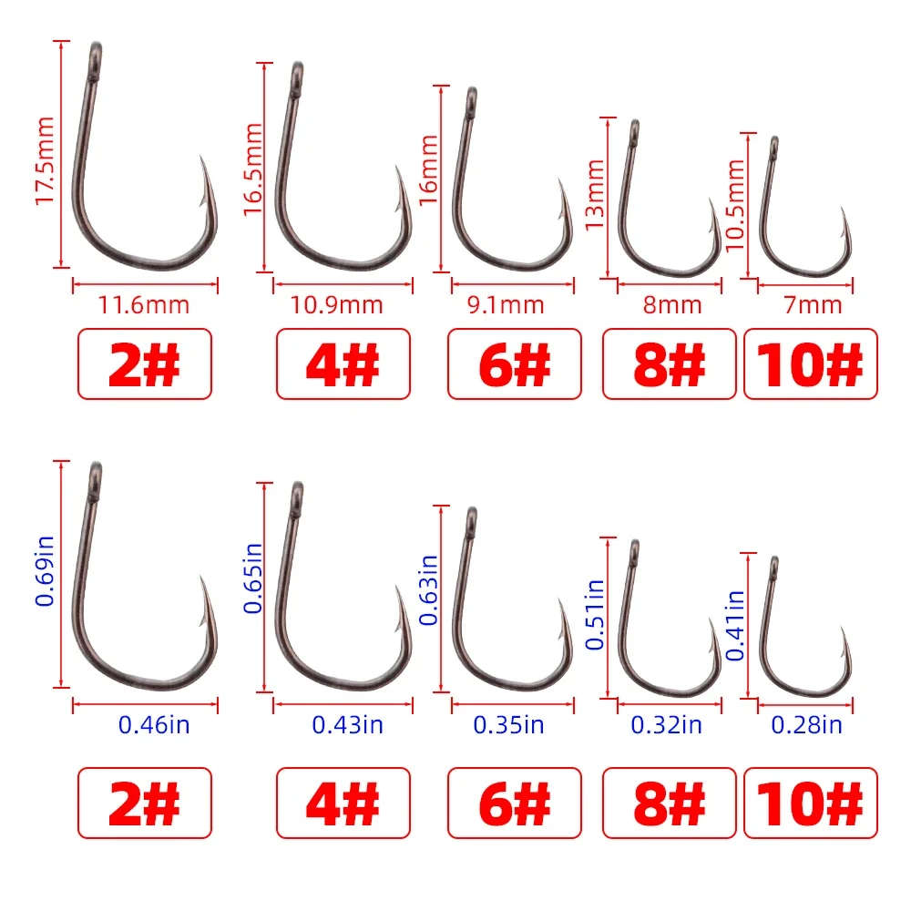Hirisi 50 stuks prikkeldraad g - Fishing Hook Assortment recensie en prijs