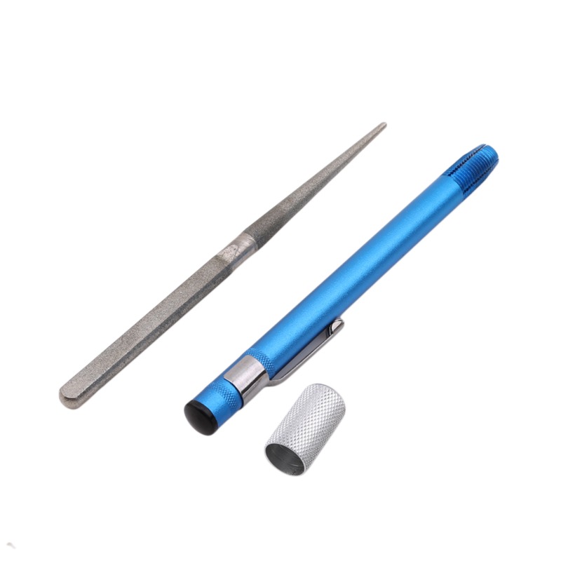 Vierhonderd Mesh Vishaak Penpu - Fishing Hook Sharpener recensie en prijs
