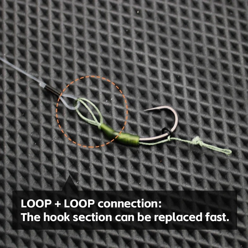 3 stks Karpervissen Loop Rig C - Fishing Hook Size recensie en prijs