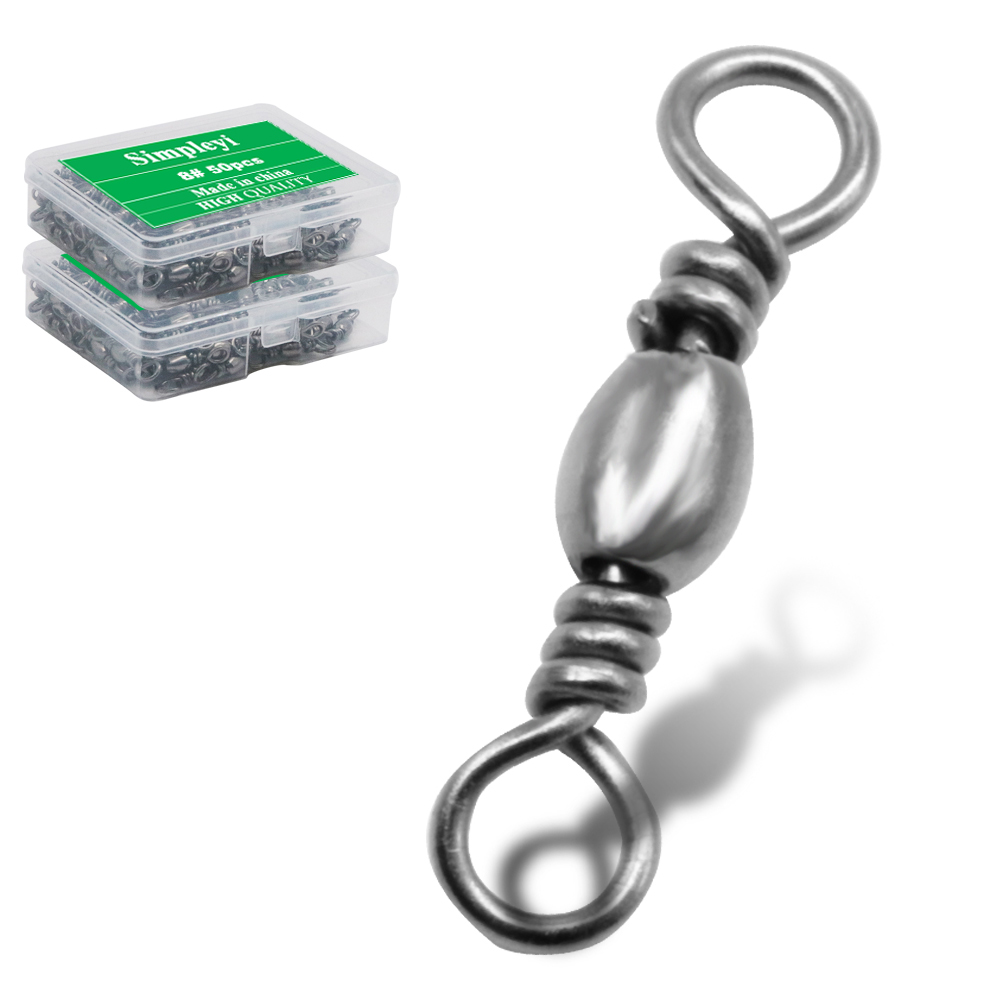 50Pcs/1Box Rvs Vissen Kogellag - Fishing Hook Stainless Steel recensie en prijs
