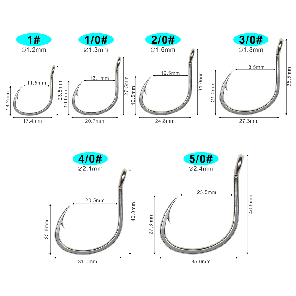 Icerio 10 Stuks Matte Tin Coat - Fishing Hook Barbless recensie en prijs