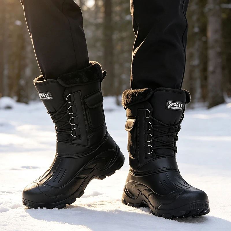 Mannen Winter Snowboots Outdoo - Fishing Hook recensie en prijs