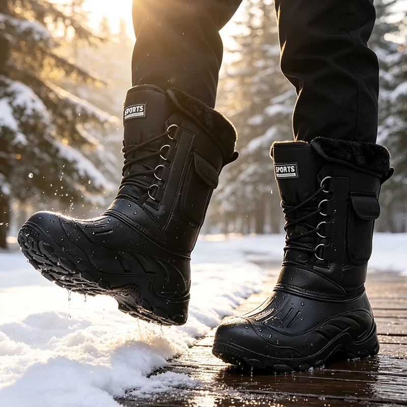 Mannen Winter Snowboots Outdoo - Fishing Hook recensie en prijs