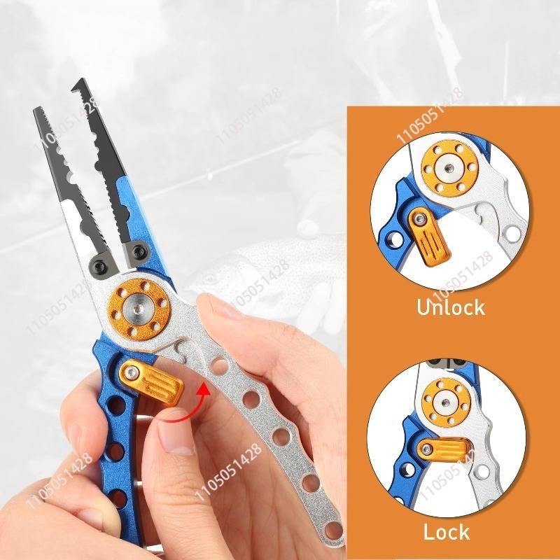 Aluminium visgerei-tang, multi - Fishing Hook Remover recensie en prijs