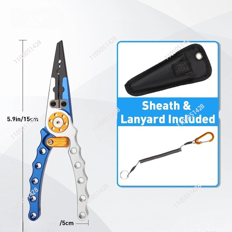 Aluminium visgerei-tang, multi - Fishing Hook Remover recensie en prijs