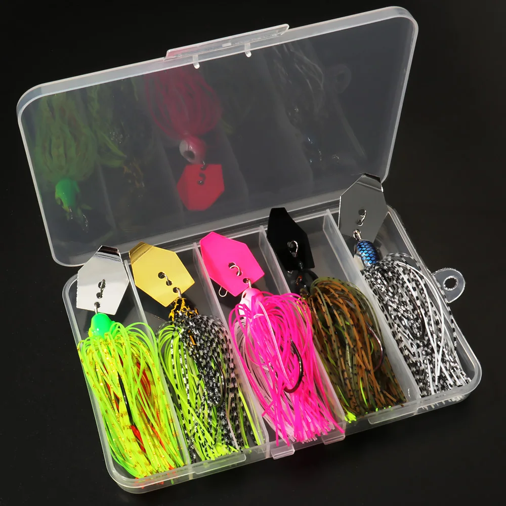 Spinner Aas 7g/9g/12g/14g/21g  - Fishing Hook Weedless recensie en prijs