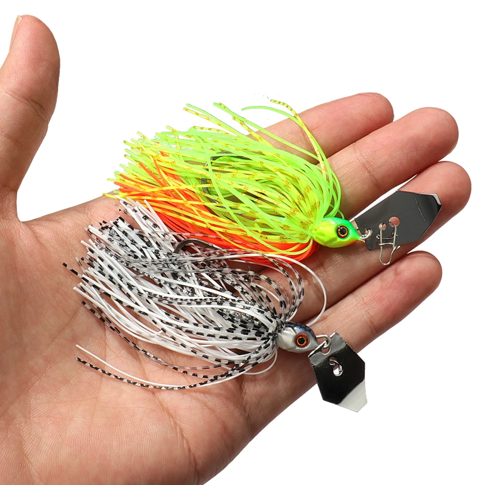 Spinner Aas 7g/9g/12g/14g/21g  - Fishing Hook Weedless recensie en prijs