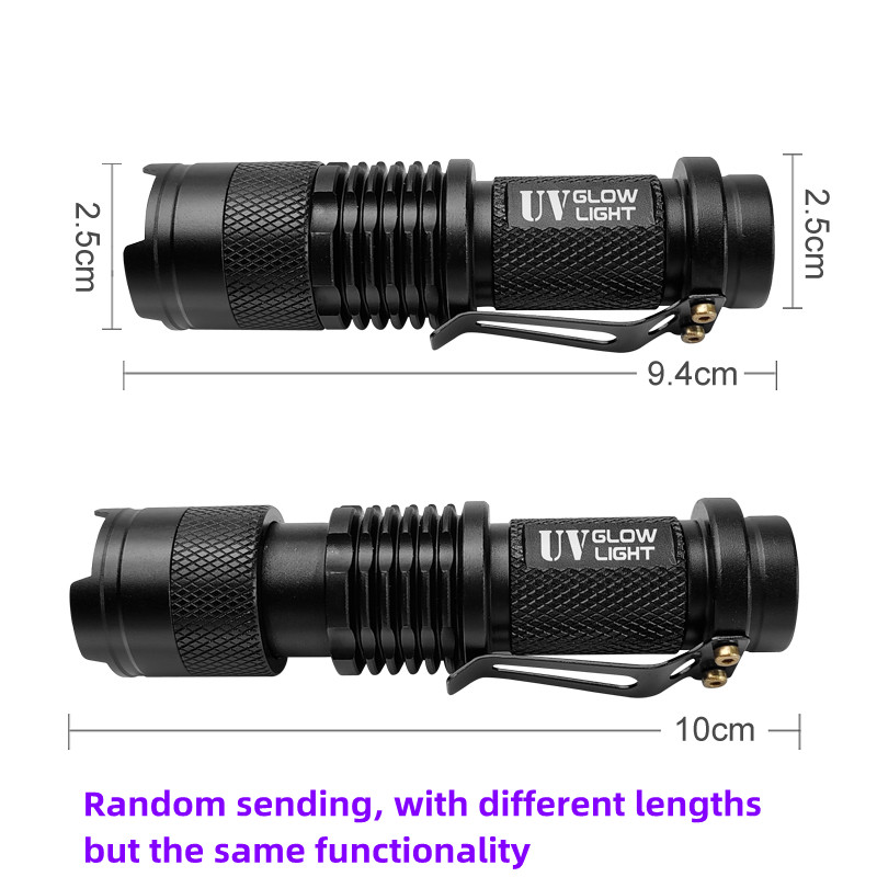 Mini UV Zaklamp 395nm Ultravio - Fishing Hook Jig recensie en prijs
