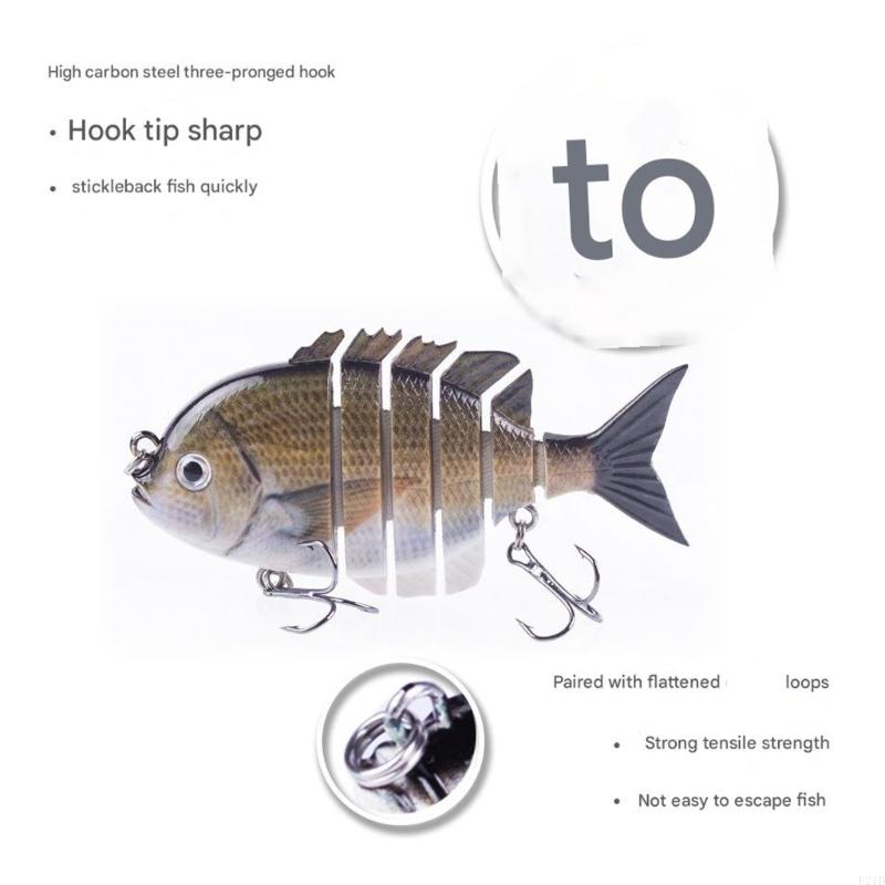 Kunstaas met meerdere secties  - Fishing Hook Treble recensie en prijs