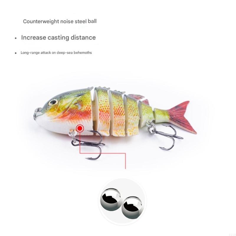 Kunstaas met meerdere secties  - Fishing Hook Treble recensie en prijs