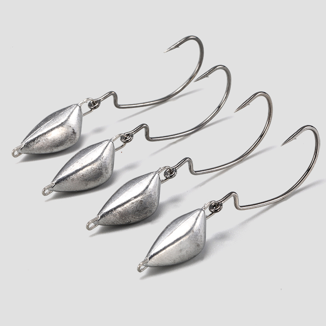 FishTrip 10 stuks Jig Head Vis - Fishing Hook Weedless recensie en prijs