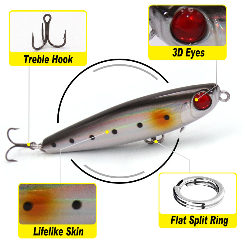Tacklepro PE05 Potlood Lokken  - Fishing Hook Assortment recensie en prijs