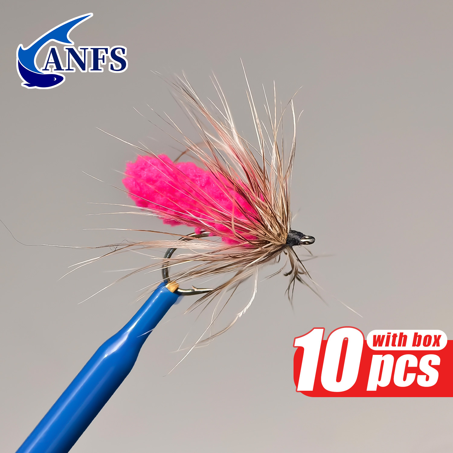 ANFS 10 stuks Mop Fly gemengde - Fishing Hook Assortment recensie en prijs