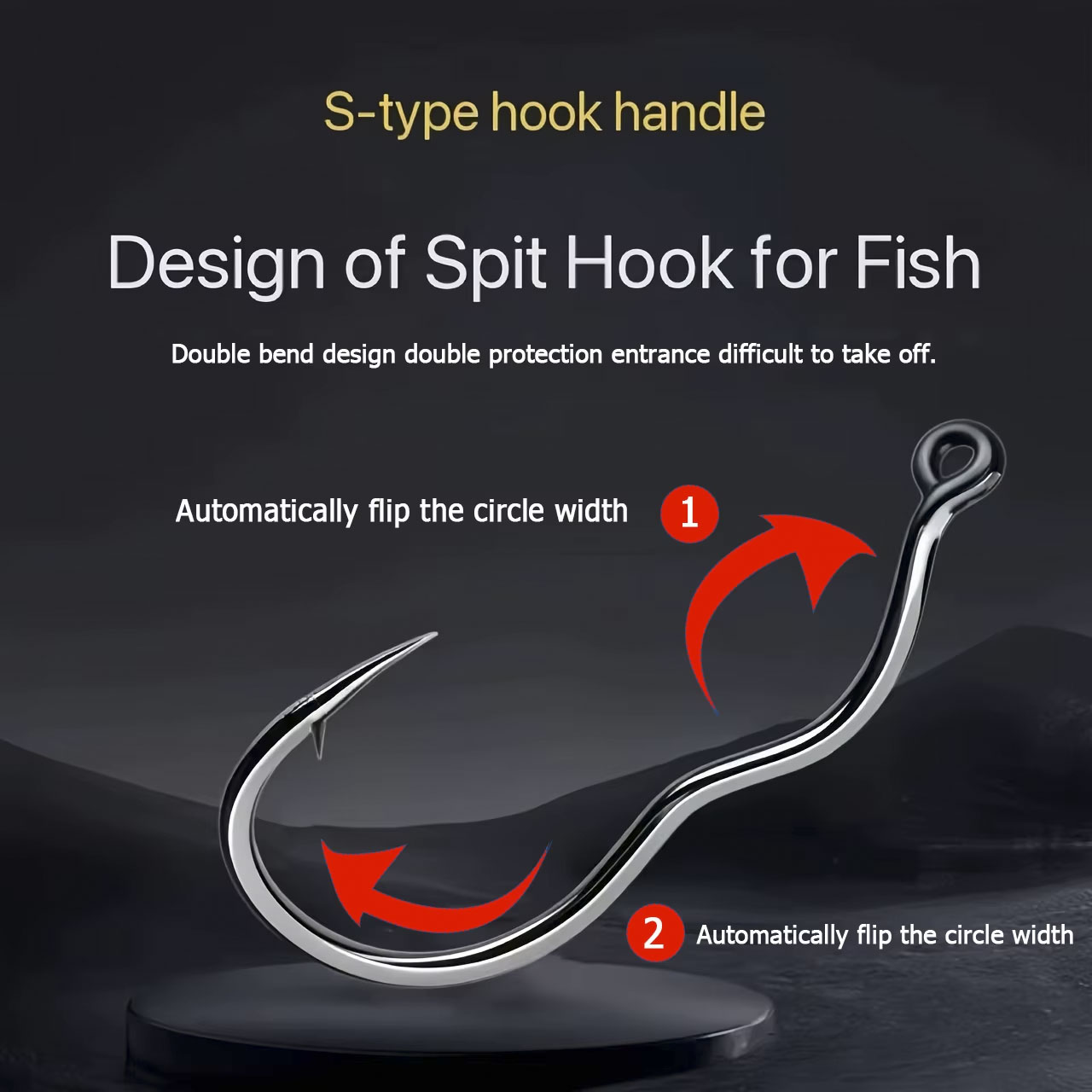 50 stuks duurzame automatische - Fishing Hook Circle recensie en prijs