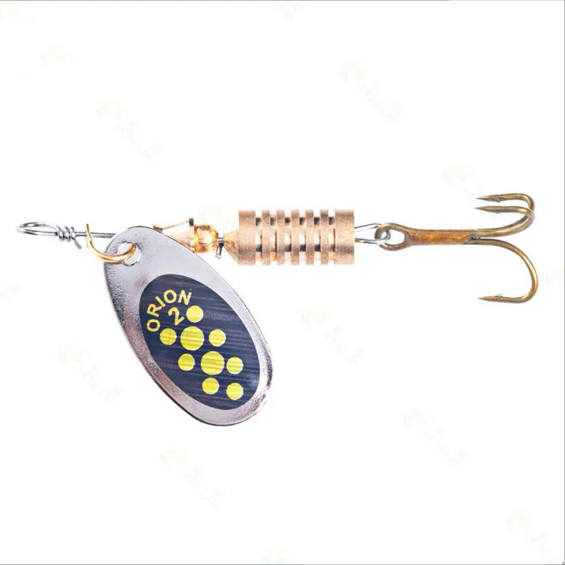 1 STKS Metal Plating Spinner A - Fishing Hook Treble recensie en prijs