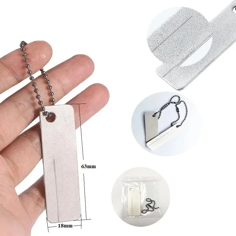 Mini diamant slijpsteen sleute - Fishing Hook recensie en prijs