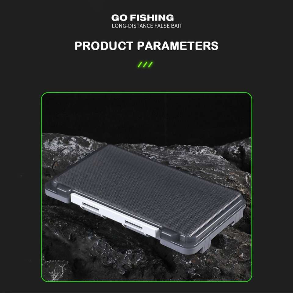 Nieuwe plastic visdoos met dra - Fishing Hook Jig recensie en prijs
