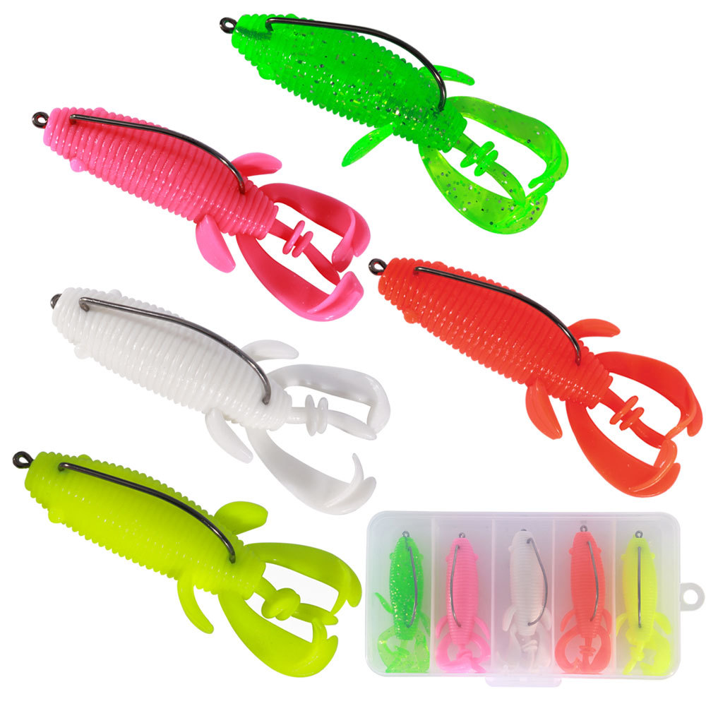 Zwevende zachte kikker aas ver - Fishing Hook Weedless recensie en prijs